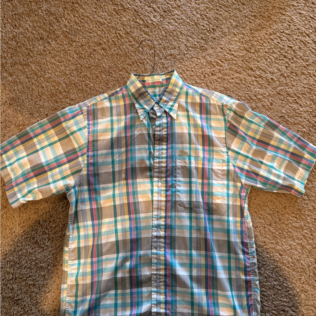 Vintage Casual Button Down Shirt